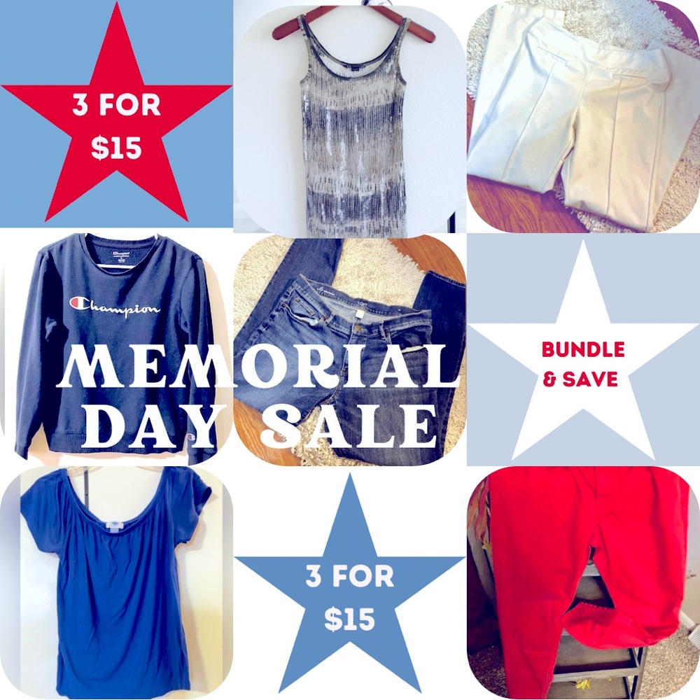 3 for $15 All Items! Bundle & Save